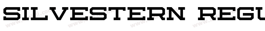 Silvestern Regular字体转换 Silvestern Regular字体转换